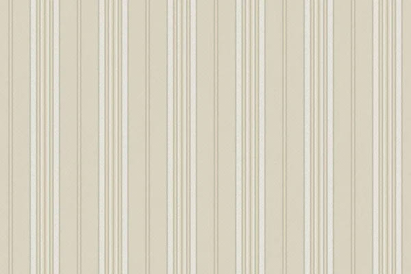 ベージュの布テクスチャ ライン シームレス パターンです ベクトル図 — ストックベクタ