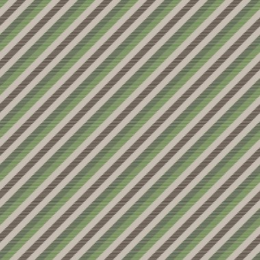 Yeşil kahverengi çizgili seamless modeli. Vektör çizim.