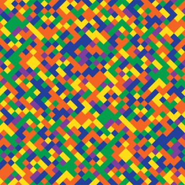 Mozaik Dikişsiz desen. Renk soyut arka plan