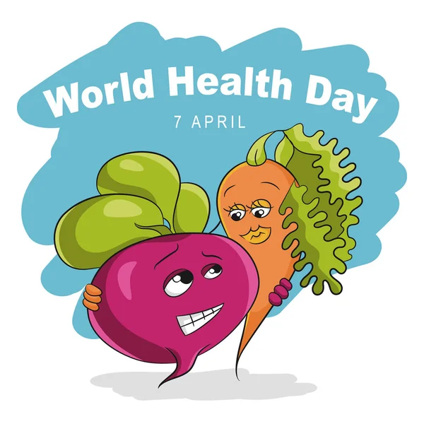 Světový den zdraví 7. duben — Stockový vektor