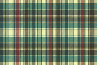 Yeşil kırmızı ekose kontrol kumaş doku Dikişsiz desen