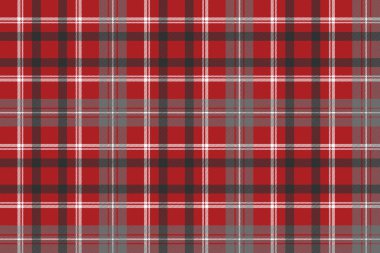 Kırmızı onay ekose sorunsuz kumaş doku