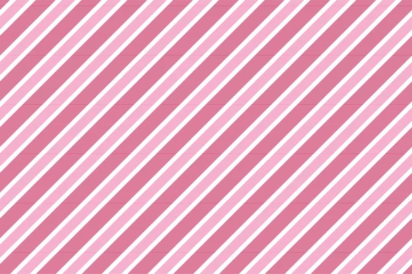 赤ちゃん女の子色ピンク ストライプ背景 — ストックベクタ