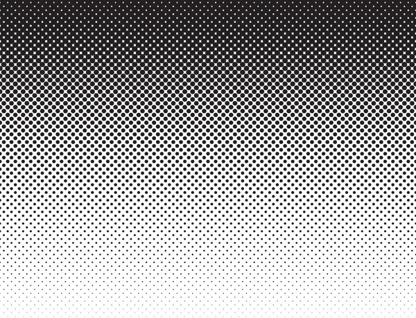 Estilo cómics negro blanco patrón de gradiente plano — Vector de stock