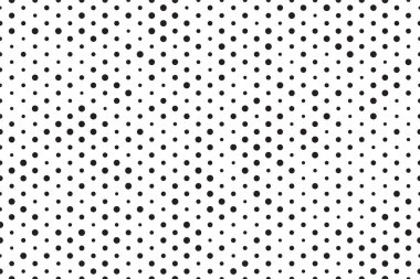 Nokta siyah beyaz Dikişsiz desen arka plan
