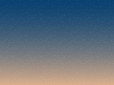 Yıldız arka plan vektörü. Gece gökyüzü sorunsuz desen. Soyut co