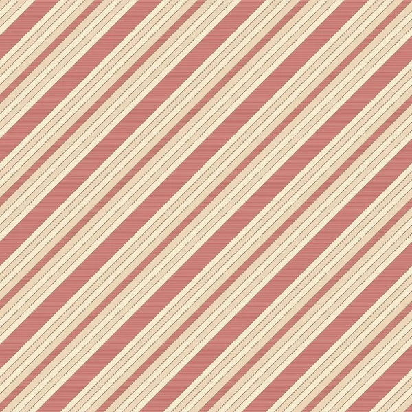 Textura clásica de rayas rojas beige sin costuras — Archivo Imágenes Vectoriales