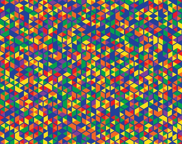 Color fondo abstracto patrón sin costura — Vector de stock