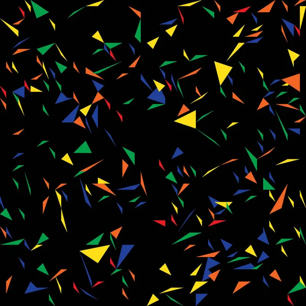 Patrón de confeti abstracto triángulos — Vector de stock