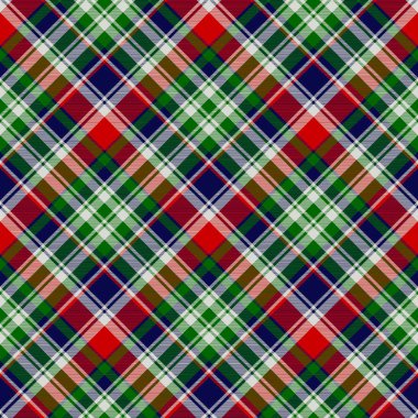 Klasik ekose dikişsiz desen