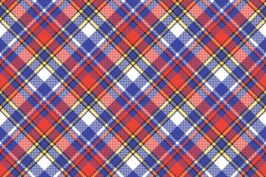 Modern Çek ekose Dikişsiz desen