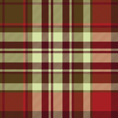 Klasik kırmızı tartan Diagonal Dikişsiz kumaş doku