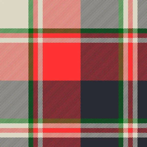 Tartan plaid texture tissu motif sans couture — Image vectorielle