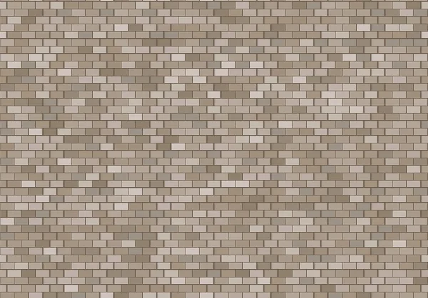Old brick wall background. Bricks texture seamless pattern vecto — Stock Vector