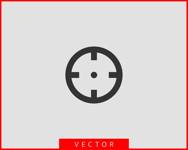 Ziel-Icon-Vektor — Stockvektor