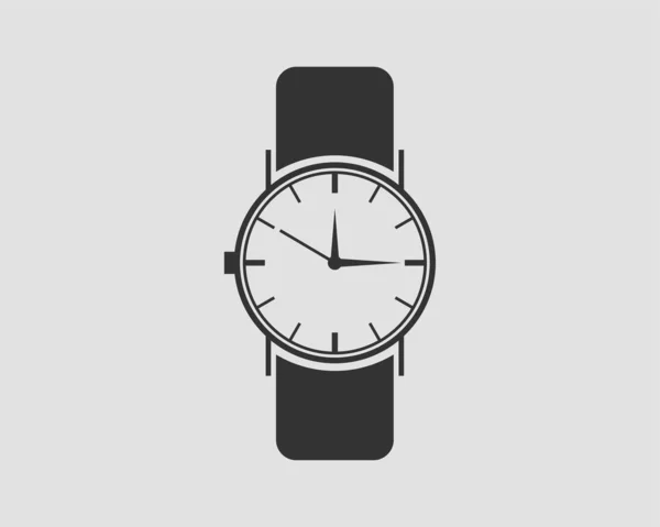 Hand wrist watch icon. Wristwatch vector. — Stock Vector