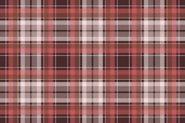 Kırmızı ekose kumaş doku arka plan Dikişsiz desen