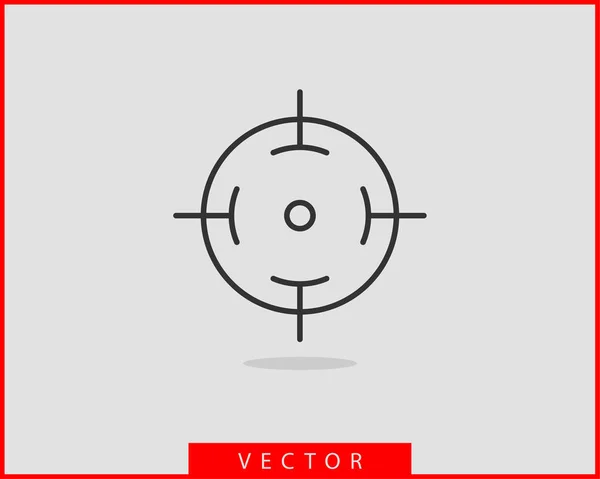 Ziel-Icon-Vektor — Stockvektor