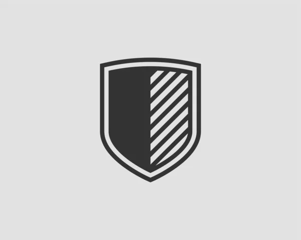 Schildpictogram vector. Veilig en beschermd logo. — Stockvector