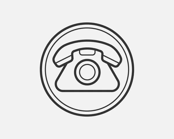 Phone icon vector illustration. Call center app. Telephone icons — Stock Vector