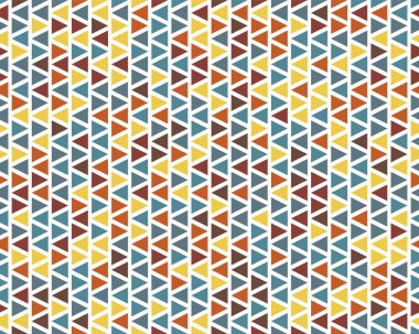 Üçgen arka plan deseni Dikişsiz Vintage tarzı