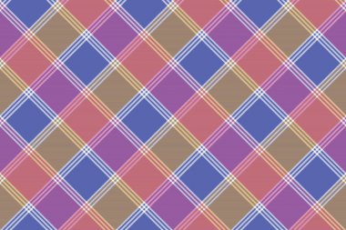 Mozaik diyagonal kumaş doku Dikişsiz desen