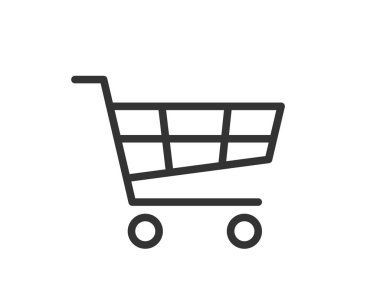 Alışveriş Aracı Simgesi Vektörü