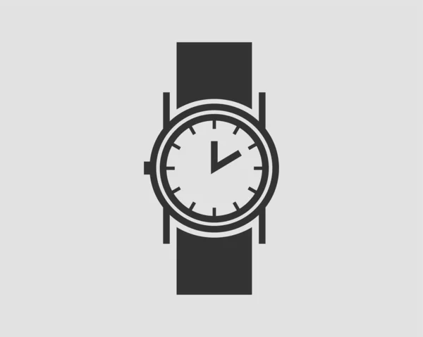 Icona dell'orologio da polso. Vettore dell'orologio da polso . — Vettoriale Stock