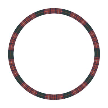 Yuvarlak çerçeve vektör Vintage desen tasarım şablonu. Daire Borde