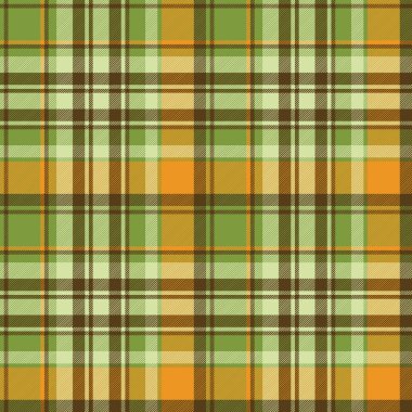 İrlandalı kontrol ekose kumaş doku dikişsiz desen