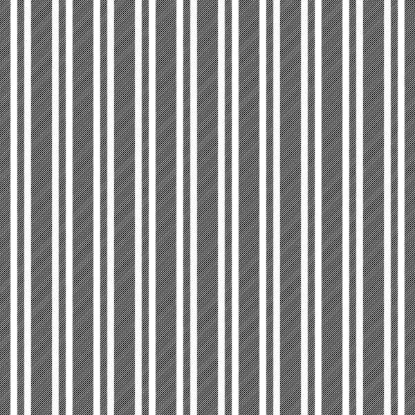 Negro blanco abstracto rayas patrón sin costura — Vector de stock