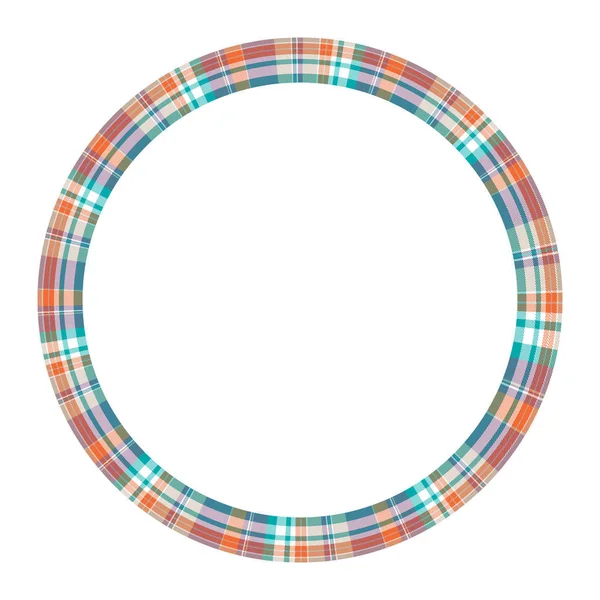 Yuvarlak çerçeve vektör Vintage desen tasarım şablonu. Daire Borde