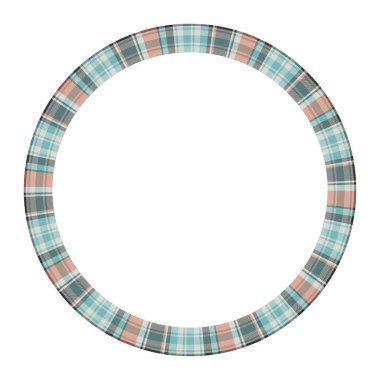 Yuvarlak çerçeve vektör Vintage desen tasarım şablonu. Daire Borde