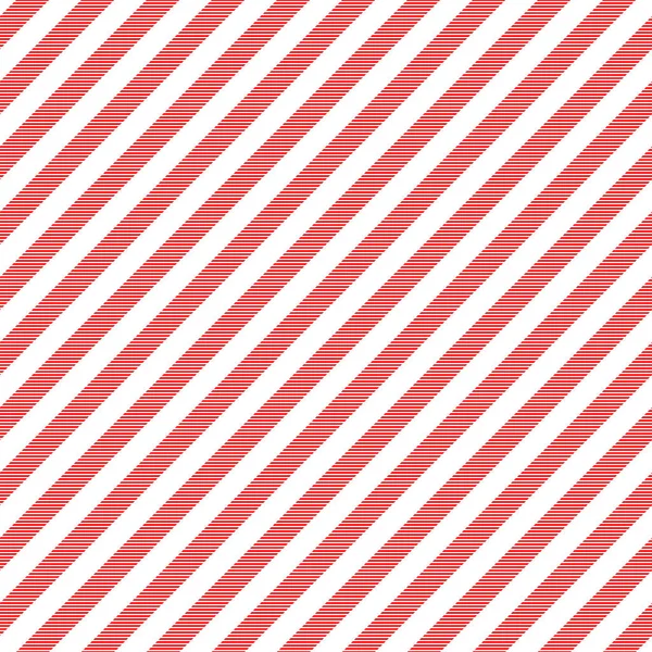 빨강 백색 스트라이프 패브릭 질감 원활한 패턴 — 스톡 벡터
