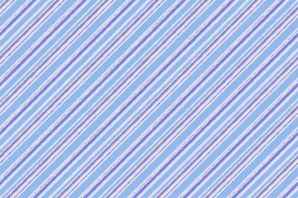 Blauw gestreepte aquarel borstel naadloze patroon — Stockvector