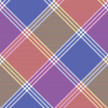 Mozaik diyagonal kumaş doku Dikişsiz desen