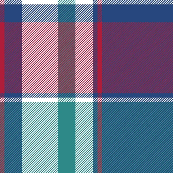 Tissu sans couture à carreaux à carreaux diagonaux — Image vectorielle