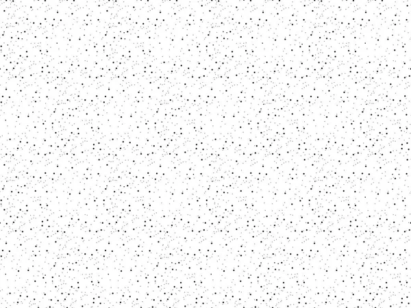 Polka dots patroon naadloze achtergrond zwart-wit. Abstract — Stockvector