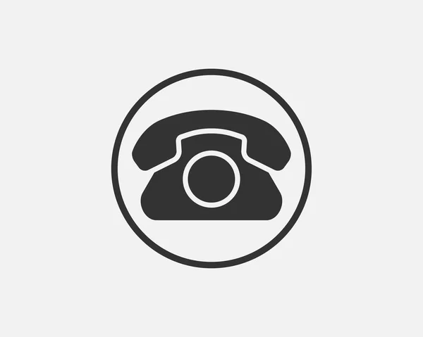 Ilustração do vetor ícone do telefone. App de call center. Ícones de telefone — Vetor de Stock