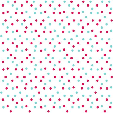 Klasik bebek renk arka plan rasgele nokta polka dikişsiz desen