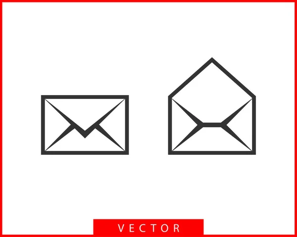 Envelope icons letter. Envelop icon vector template. Mail symbol