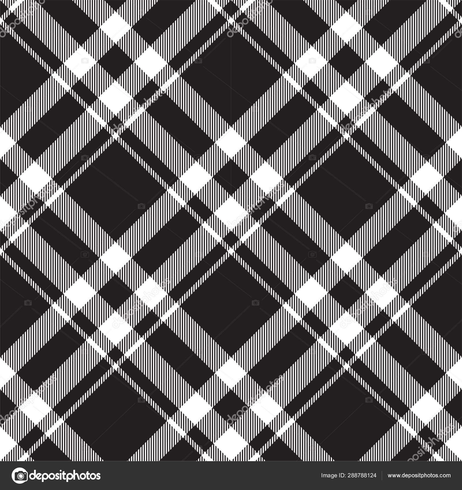 Vetor Padrão Xadrez Sem Costura Tartan Scotland Tecido Fundo Retro