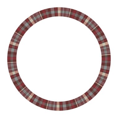 Yuvarlak çerçeve vektör Vintage desen tasarım şablonu. Daire Borde