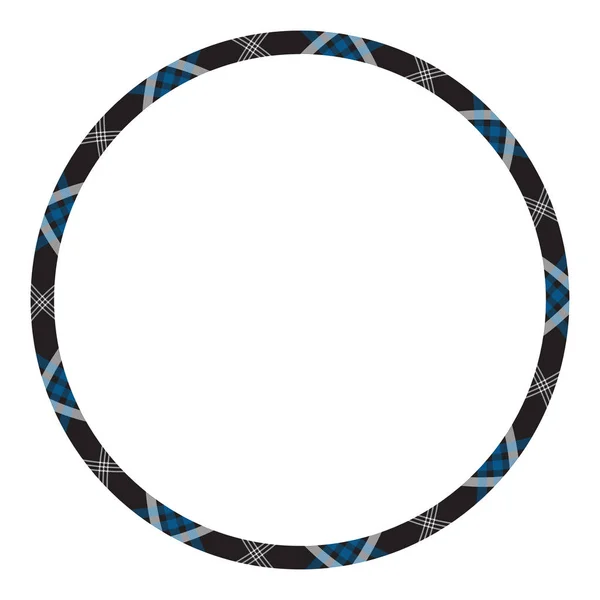 Bordas de círculo e molduras vetor. Padrão de borda redonda geométrico —  Vetores de Stock