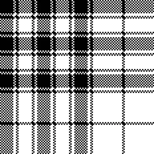 骄傲的苏格兰塔坦检查格子像素无缝模式 — 图库矢量图片