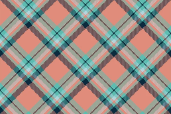 Vetor de padrão xadrez sem costura Tartan scotland. Fundo retro — Vetor de Stock