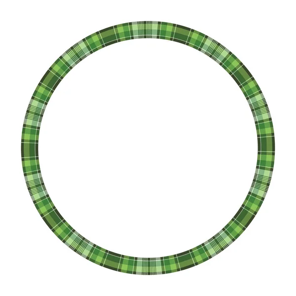 Kulatý návrh vzorku se zaobhovaná vektorovou šablonou. Bordní kruh — Stockový vektor