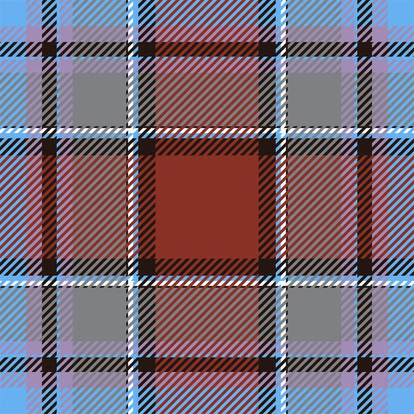 Tartan Szkocja bezszwowe Plaid wektor wzoru. Tło retro — Wektor stockowy