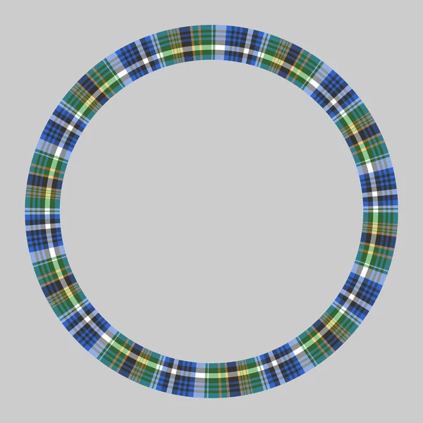 Yuvarlak çerçeve vektör Vintage desen tasarım şablonu. Daire Borde