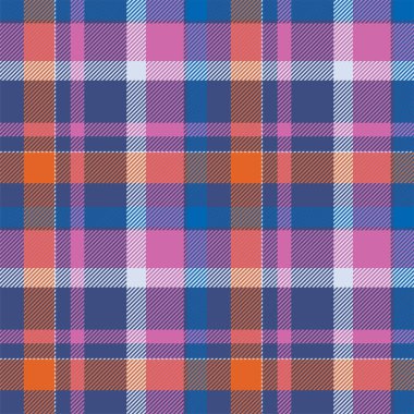 Tartan İskoçya Dikişsiz ekose desen vektör. Retro arka plan 